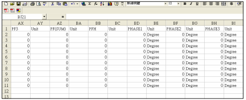 EXCEL veri