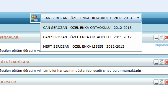 16. Bir web parçası görünmüyorsa sebebi nedir? Kırmızı çarpı butonlarına basılarak kapatılmış olabilir.