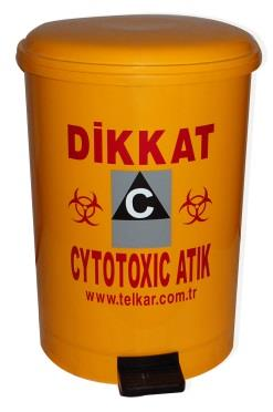 YUVARLAK PEDALLI CYTOTOXIC ATIK KOVALARI 50069-25 Lt.