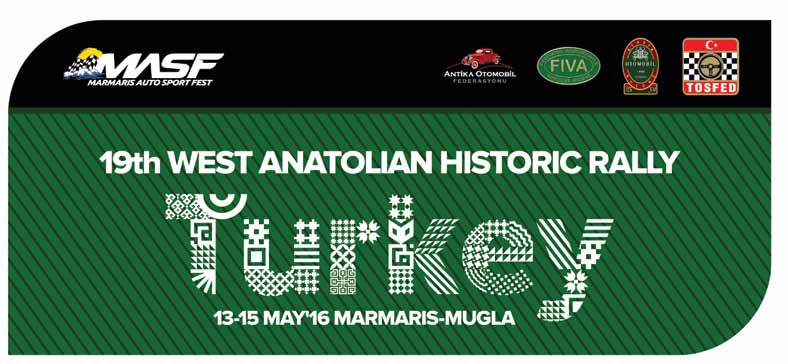 Tarihi Batı Anadolu Rallisi 19 yıldır kesintisiz olarak düzenlenen ve FIVA A Grubu etkinliği olan Tarihi Batı Anadolu Rallisi bu yıl 13-15 Mayıs tarihleri arasında Marmaris'te gerçekleşti.