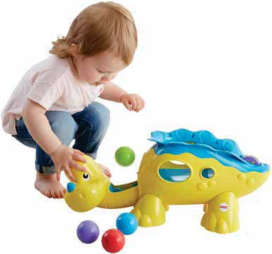YENİ! Eğlenceli Dinozor Eğlenceli Dinozor bebeğiniz için hem eğlenceli hem faydalı bir arkadaş!
