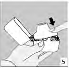 4. Blister ambalajından bir FEROMİS inhalasyon için toz içeren kapsülü çıkarınız (kullanımdan hemen önce