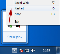 6. C:\Pogam Files\EasyPHP-5.3.5.0\mysql\data Dizni i ndekitüm dizn i vedosyalaı D:\mysql\data dizn i n i ekopyalayın.