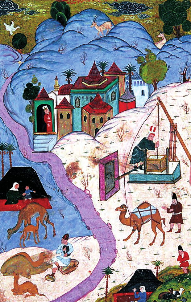 Osmanlı padişahları başta Hicaz demiryolu olmak üzere pek çok yol, han, namazgâh ve misafirhane inşa ettirmişlerdi.