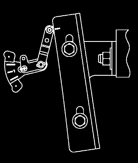 Kamı montaj kiti ile birlikte verilen talimatlarda açıklandığı gibi vana mil konektörüne takın. 3. Montaj adaptörünü aktüatöre yerleştirin. 4.