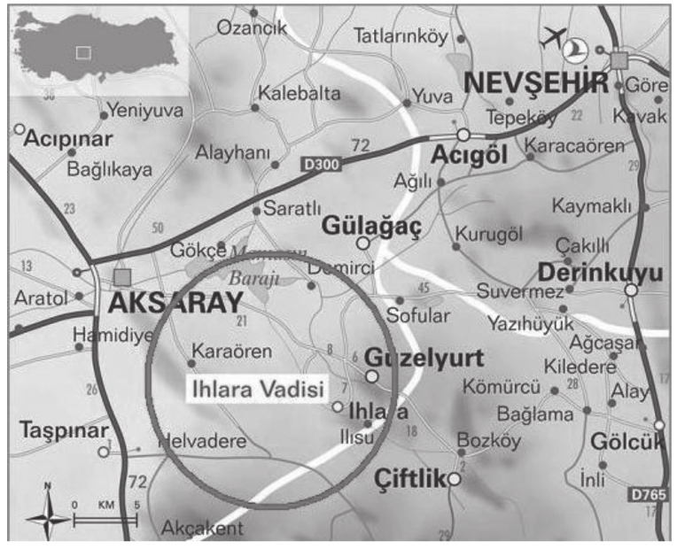 Aksaray, Belisırma Köyü, Karagedik Kilise Giriş Karagedik Kilise bugüne kadar birçok araştırmacı tarafından incelenmiştir.