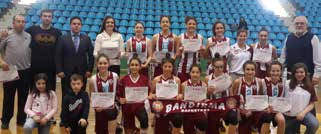 Kale Ümmühan Hatun İ.Ö.O. S.K. 44-58 11:45 Balıkesir Bandırma Basketbol G.S.K. - Tekirdağ Çerkezköy Belediye G.S.K. 50-49 13:30 Bursa Büyükşehir Belediye S.K. - Sakarya Erenler H.E.M. G.S.K. 65-32 15:15 Kocaeli Basket S.