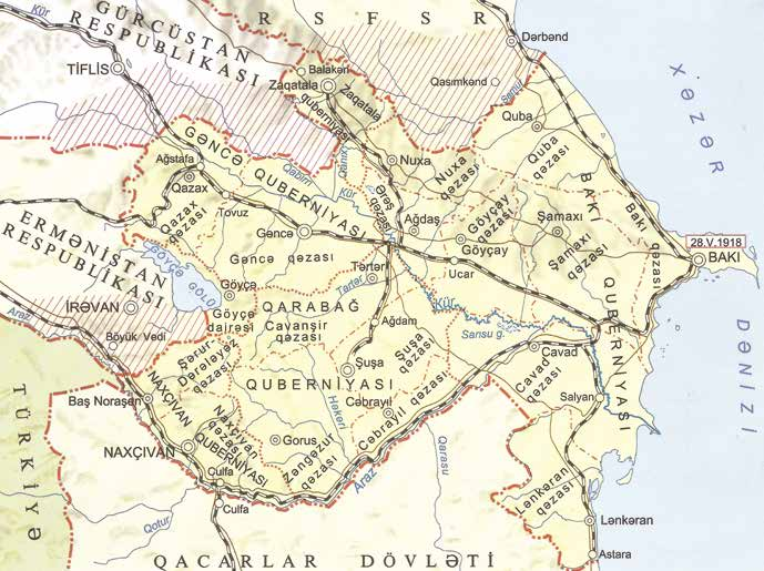 Karabag 1918-1920 yılları Azerbaycan Demokratik Cumhuriyeti nin bir parçası olan Karabağ eyaleti tak toplantısında, Erivan da yapılan müzakerelerin sonucu ele alındıktan sonra aşağıdaki karar kabul