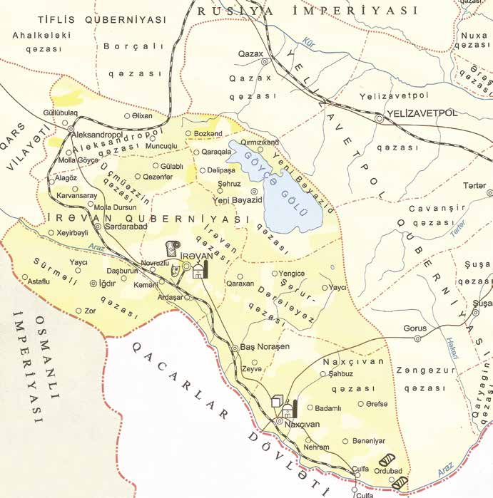 Karabag XIX yüzyılın ortalarında Revan eyaleti bu bildirinin Nahçıvan ın (Revan guberniyası dahilinde) Zengezur un Ermenistan a verilmesine ilişkin hükmüne atıfta bulundu 21.