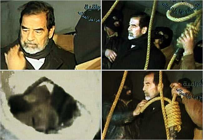 30 Aralık 2006: Devrik Irak lideri Saddam Hüseyin asılarak idam