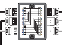 770-631/311-000 Şebeke / UPS için tek faz dağıtım kutusu 4 1 182,72 TL