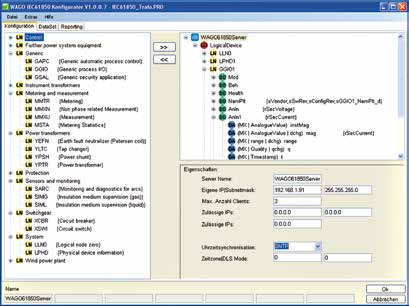 Otomasyon ve haberleşme tek cihazda IEC 60870-5: IEC 60870-5-101/-103--104 Server ve client IEC 60870-5 Bilgilendirme objeleri; mesajlar, ölçüm değerleri, sayıcı değerleri, komutlar, pozisyonlama