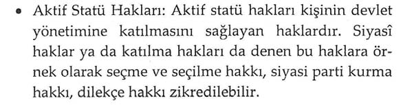 BÖLÜM 5: BİLAL CANATAN, ANAYASA HUKUKU 281 Gözler, Anayasa Hukukuna Giriş, op. cit., 2011, s.140-141: III.