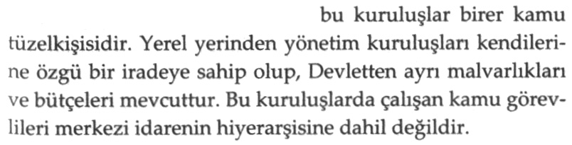 BÖLÜM 6: BİLAL CANATAN, İDARE HUKUKU 309 Türk idare sisteminde, valiler yetki genişliği ilkesinden yararlanırlar. Ancak, kaymakamlar ve bucak müdürlerinin kural olarak böyle bir yetkisi yoktur 27.