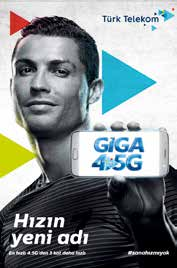 Türk Telekom 2016 Faaliyet Raporu Öne Çıkan Gelişmeler Türk Telekom ve Nokia, 5G teknolojisi özelinde yeni ürün ve hizmetlerin geliştirilmesi için iş birliği anlaşması imzalamıştır. MART 2016 GiGA 4.