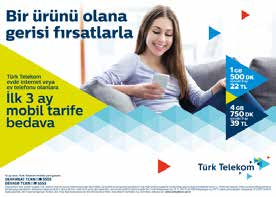 Kısaca Türk Telekom Bir Bakışta 2016 Yönetim 2016 Faaliyetleri Kurumsal Yönetim Finansal Bilgiler Mart 2016 da Türkiye mobil pazarı için önemli bir adım olan LTE geçişi öncesinde, müşterilerin yüksek