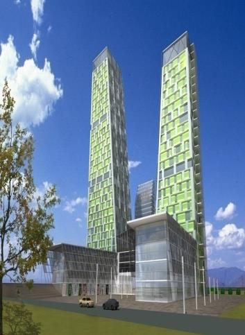 Dumankaya Vizyon Dumankaya Vizyon projesi, 35 ve 25 katlı iki rezidans ve 18 katlı bir ofis bloğundan oluşmaktadır.