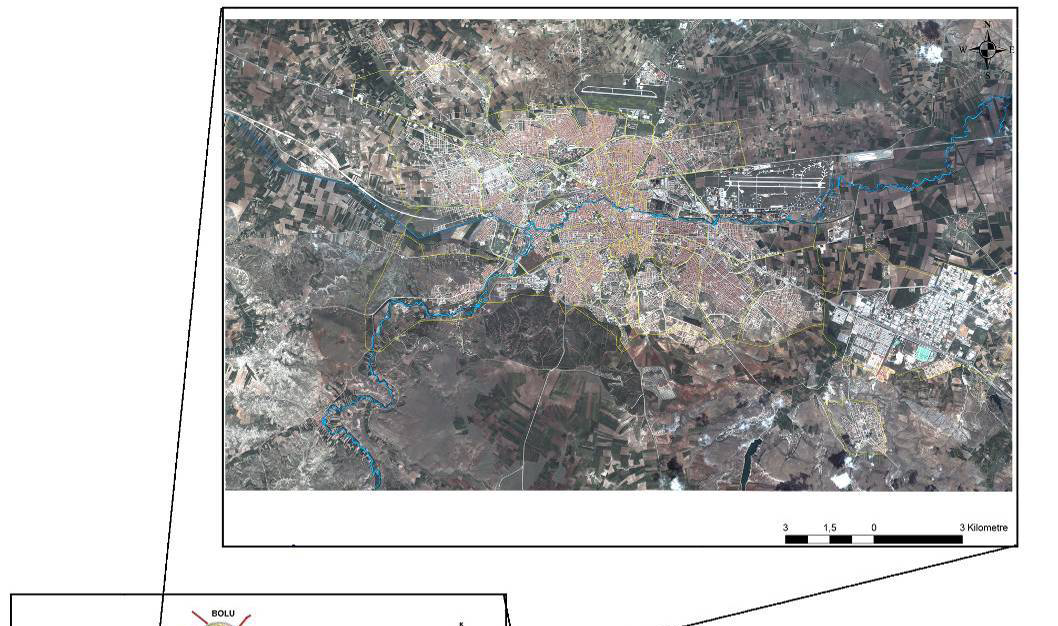 III. Uzaktan Algılama ve Coğrafi Bilgi Sistemleri Sempozyumu, 11 13 Ekim 2010, Gebze KOCAELİ teknolojik afetlerin etki derecesini arttıracak etkenlerdir.