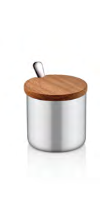 Ahşap Standlı Tuzluk Baharatlık Tk. 18/10 Cr.ni Wooden St.salt Shaker Cruet Set Pleksi Standlı Tuzluk Baharatlık Tk.