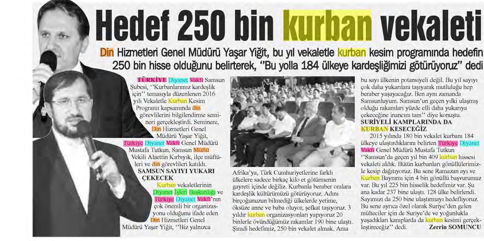 SAMSUN HABER Tarih : 23.08.