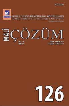 MART-NİSAN 2015 YAS M 55 İ STANBUL SERBEST MUHASEBECİ