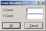 120 Şekil 4.21. Goto XY diyalog kutusu 4.2.3.10. Goto Component İmlecin istenilen eleman üzerinde görüntülenmesini sağlar.
