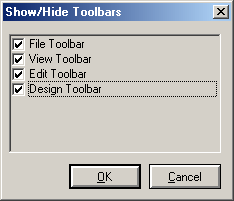 24 Şekil 3.13. Toolbars diyalog kutusu 3.2.3. Edit Menüsü Şekil 3.