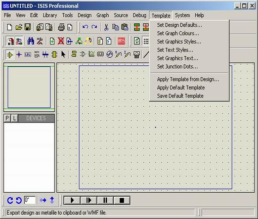 3.2.10. Template Menüsü 53 Şekil 3.40. Template menüsü 3.2.10.1. Set Design Defaults Tasarıma ilişkin renk ve font şablonlarının ayarlarının yapılmasını sağlar. Bu komutun kullanılmasıyla şekil 3.