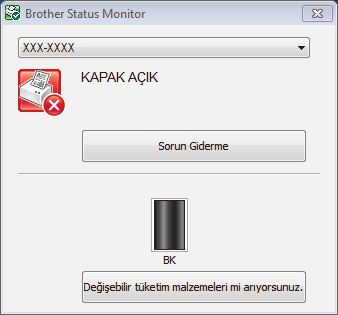 A Sorun Giderme Bu bölümü, Brother makinenizi kullanırken karşılaşabileceğiniz sorunları çözmek için kullanın.