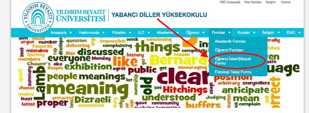 DİLEK VE ŞİKAYETLER Her sınıfın ders danışmanı aynı zamanda öğrencilerin dilek ve şikayetlerini dinlerler.