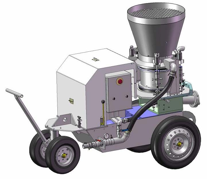 DELTA SIGMA SHOTCRETE MACHINE USER S MANUAL Delta Makina Ltd. Dolapdere Sanayi Sitesi 20.