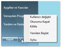 Windows 7 Açma /Kapatma Temel olarak tüm sistemler belli bir rutine/sıraya ve yönteme bağlı olarak kapatılıp açılmak ihityacı duyarlar.