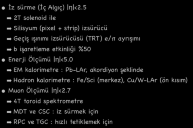 b işaretleme etkinliği %50 Enerji Ölçümü η <5.