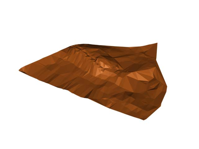 Figure 3: The contour map of the cemetery and the distribution of topographic