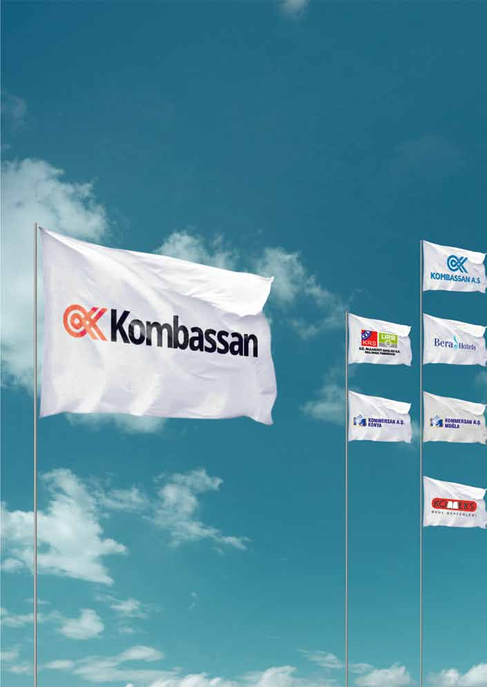 ORGANİZASYON Kombassan Holding çatısı altında faaliyet gösteren çok sayıda şirket ve müesseseden oluşmaktadır.