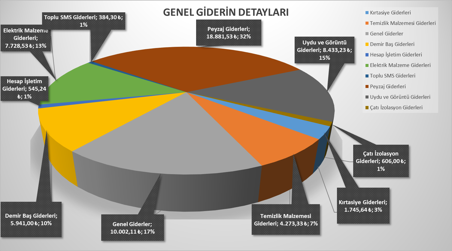 GENEL GİDERİN