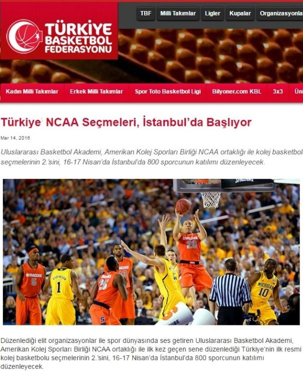 UBA NCAA SHOWCASE II Kayıt olan gençlerin bilgileri bir havuzda toplanarak birer sporcu&öğrenci profili hazırlanmış ve her yeni kayıtta güncellenerek ilgili takımlara iletilmiştir.