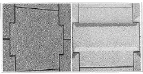 Bu tür yüzey elemanları genellikle beton küçük parçacıklardır ve istinat duvarları için özel