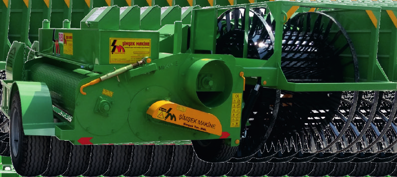 TR-2500 SEMİAUTOMATIC PUMPKIN-SEED HARVESTING MACHINE The aim of this machine is to provide demands of growers who work on a large areas via a machine with