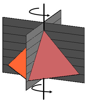 Kare piramidin en küçük dönme simetri açısı 90 derecedir. Kare piramit 90 derece,180 derece,70 derece,60 derece de kendisi gibi olur. V1 TA. h a. h 60.60.10 1000 TA. h a. h 6.6. 1 1 1000-111988 cm küp OO '.