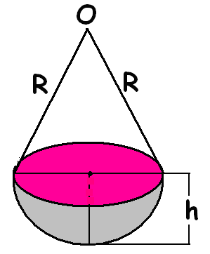 r10 cm (Küre) h10-64 h4 cm KKA4. r -.r.h4..10.10-..10.4 KKA100-40960 cm kare KÜRE PARÇASININ HACMĐ: ÖRNEK: A4. r 4.