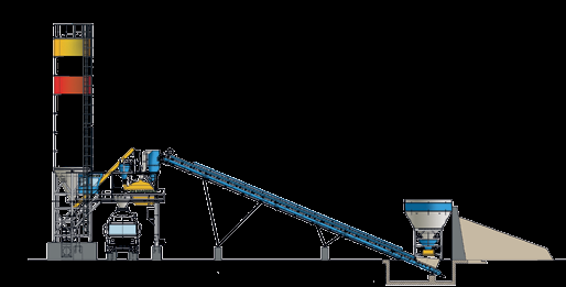 BANTLI BETON SANTRALLERİ CONCRETE BATCHING PLANT WITH CONVEYOR 100 BTS 120 BTS 180 BTS 180 BTS-DX Kapasite (m 3 /saat) Capacity (m 3 /hour) 90-100 110-120 170-180 170-180 Mikser Tipi Mixer Type Twin