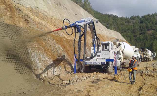 parçalar her türlü darbeye, korozyona, beton partiküllerine ve diğer kimyasallara karşı korunmaktadır. Bu tasarım, arıza oranını ve yedek parça giderlerini minimize etmektedir.