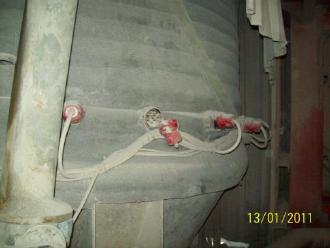 bindirerek çalıģma yapılması Elektrik çarpması, su ısıtıcısının rezistans kapağı