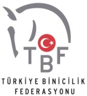 TÜRKİYE BİNİCİLİK FEDERASYONU YARIŞMA PROGRAMI KONTROL LİSTESİ VE PROTOKOL ATLI DAYANIKLILIK I- GENEL BİLGİ YARIŞMA İSMİ : YARIŞMA TARİH : YARIŞMA YERİ : YARIŞMA MESAFESİ : 1. YAR 2.YAR 3.