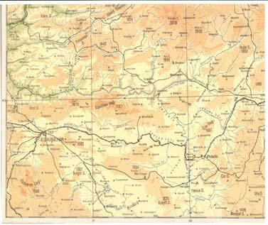 Sıcaklık azalma payı kuzey bakılı yamaçlarda -0.6 C 0 /100m, güney bakılı yamaçlarda -0.