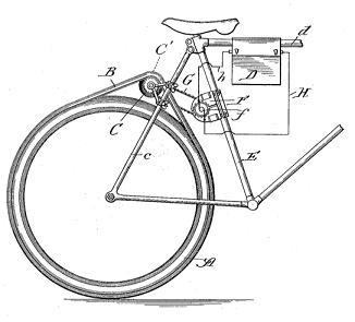 Mathew J. Steffens ise, 1898 yılında almış olduğu patentinde arka tekerleğe kayış üzerinden bağlı bir elektrik motoru ile sürüş sağlayan sistemi anlatmıştır. Motor sele borusuna yerleştirilmiştir.