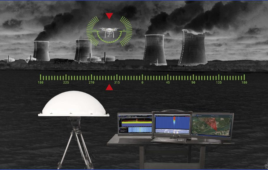 Gerçek Zamanlı RF Dron ve Radar Dedektör Sistemi Aaronia Dron Dedektörü Her Tip Dronu Tespit Eder/Gerçek Zamanlı Uzaktan Kontrol