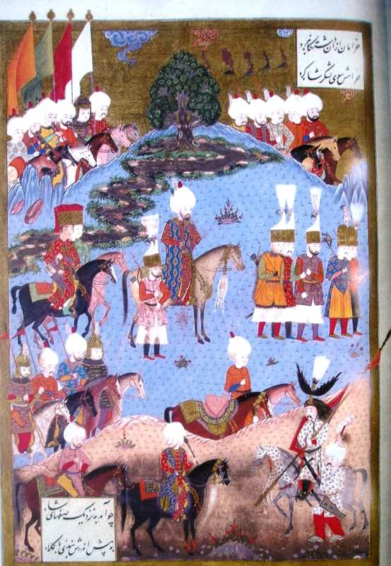 33a], (Esin Altıl, Suleymanname The Illustrated History Of Suleyman The Magnificent). Res.