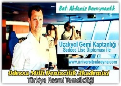 Odessa Milli Denizcilik Akademisi 1944 yılında Odessa Yüksek Deniz Okulu olarak açılan okul, 21 Eylül 2002 tarihinde Akademi eğitim kalitesi ve Ukrayna denizciliğine sağladığı imkanlar sayesinde,